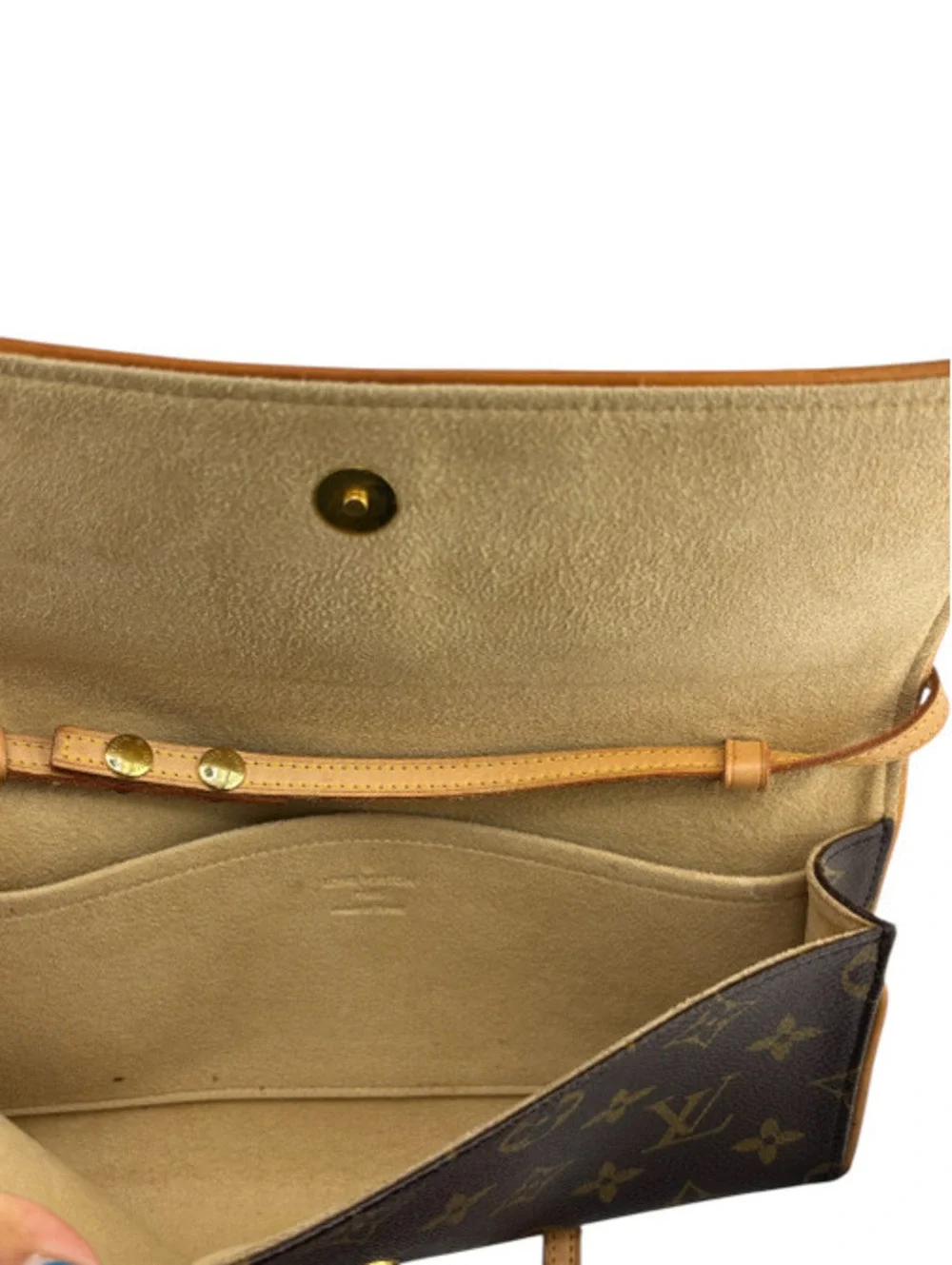 Louis Vuitton Pochette Twin GM Shoulder Bag